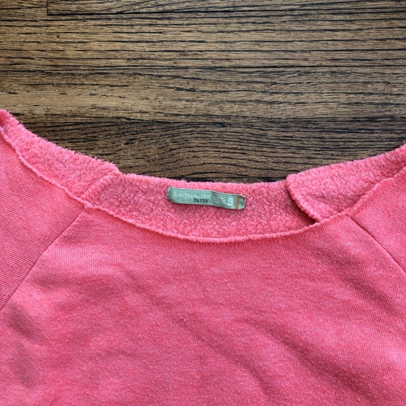 Alternative Earth Off-the-Shoulder Sweatshirt - Picture 3 of 3